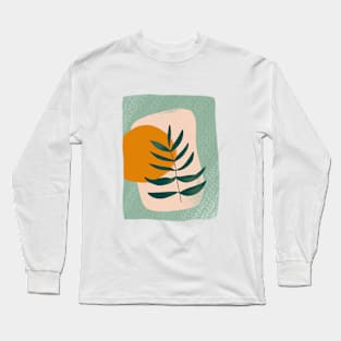 Leave Minimal Art Long Sleeve T-Shirt